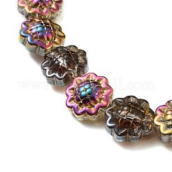 Trasparenti perle di vetro placca fili&nbsp;GLAA-G098-04F