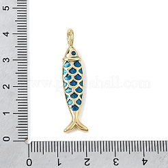 Messing Emaille-Anhänger&nbsp;KK-CBA960E-06A-G