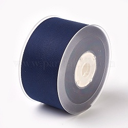 Cinta de rayón y algodón, cinta de sarga, cinta de espiga, azul de Prusia, 1-1/2 pulgada (38 mm), aproximamente 50yards / rodillo (45.72 m / rollo)