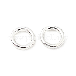 Brass Jump Rings, Open Jump Rings, Long-Lasting Plated, Cadmium Free & Lead Free, Round Ring, Silver, 3x0.5mm, 24 Gauge, Inner Diameter: 2mm