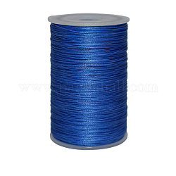 Gewachsten Polyester-Schnur, Einlagig, königsblau, 9 mm, ca. 0.65 Yard (21.87m)/Rolle