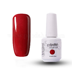 15ml de gel especial para uñas, para estampado de uñas estampado, kit de inicio de manicura barniz, de color rojo oscuro, botella: 34x80 mm