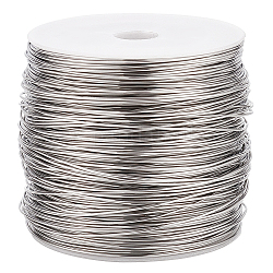 BENECREAT 130m/426.5 Feet 0.7mm/21 Gauge Single Strand Tiger Tail Beading Wire, Stainless Steel Craft Jewelry Beading Wire for Crafts, Jewelry Making, Sculpture Frame