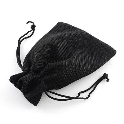Pochettes en toile de jute&nbsp;ABAG-Q050-10x14-09-1