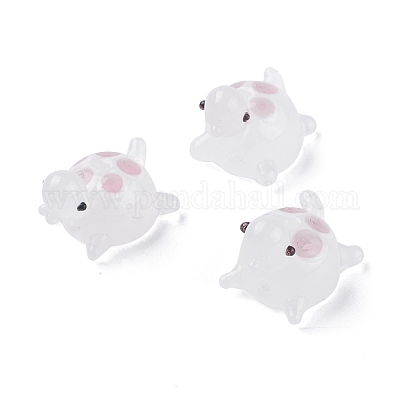 Perles vernissées manuelles&nbsp;LAMP-D015-03B-1