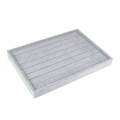Ring-Organizer-Tabletts aus Samt&nbsp;PW-WG64371-07-1