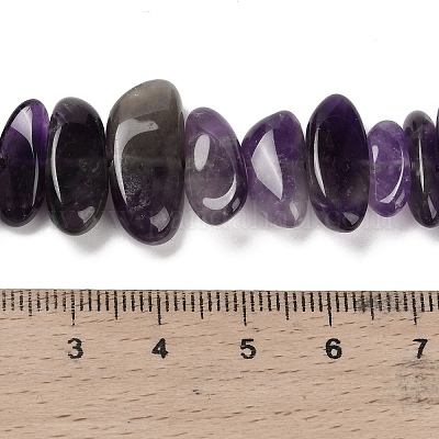 Natürlichen Amethyst Perlen Stränge&nbsp;G-C253-05-1