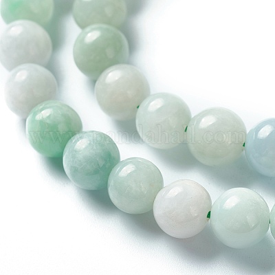 Natürliche jadeite Perlen Stränge&nbsp;G-L568-001B-1