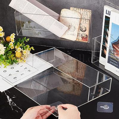 Libreria da parete in acrilico&nbsp;AJEW-WH0010-30-1