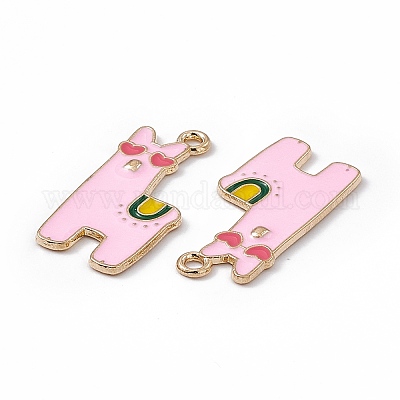 Pendentifs d'émail en alliage&nbsp;ENAM-C006-03KCG-04-1