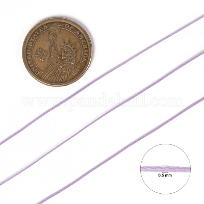 Cordon de polyester ciré&nbsp;YC-0.5mm-123-1
