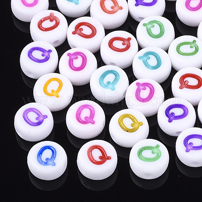 Perles acryliques initiales&nbsp;X-OACR-E001-20Q-1