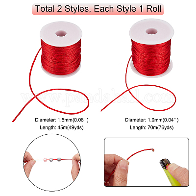 DIY Crafts 76 Yards Nylon Cord String Jewelry Beading Thread (Crystal ) -  76 Yards Nylon Cord String Jewelry Beading Thread (Crystal ) . shop for DIY  Crafts products in India.