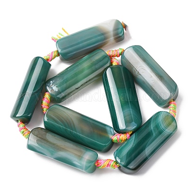 Chapelets de perles d'agate naturelle&nbsp;G-H342-B03-01-1