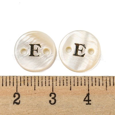 Boutons de nacre d'eau douce&nbsp;BUTT-Z001-01E-1