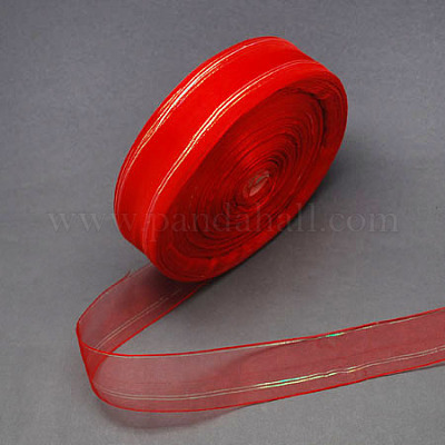 Ruban d'organza&nbsp;ORIB-Q009-1-1