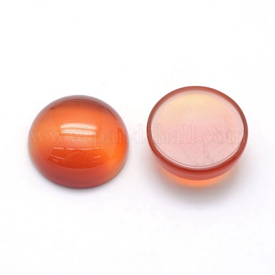 Natürlichen Karneol cabochons&nbsp;G-P393-R41-12mm-1