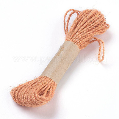 Amosfun Hanfseil Hanfschnur Verdrehte Schnur f/ür Wandbeh/änge Pflanzenaufh/änger Geschenkverpackung Und Hochzeitsdekorationen 100M Orange