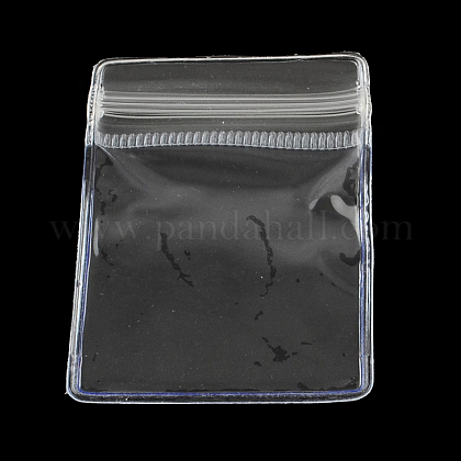 PVCジップロックバッグ  再封可能なバッグ  セルフシールバッグ  長方形  透明  6x4cm  片側の厚さ：4.5ミル（0.115mm） OPP-R005-4x6-1-1