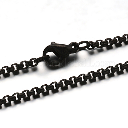 Colliers avec chaîne en 304 acier inoxydable STAS-L164-03B-1