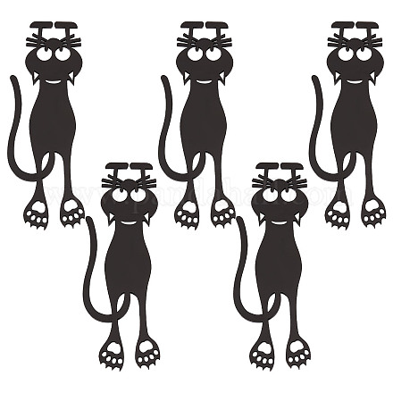 Katzen-Lesezeichen aus Acryl AJEW-WH0323-37-1