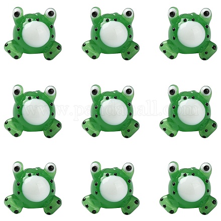 10 Stück handgefertigte Bunte Malerei-Perlen&nbsp;LAMP-CJ0002-39-1