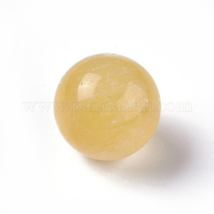 Perles de jade de topaze naturelles G-E547-01-1