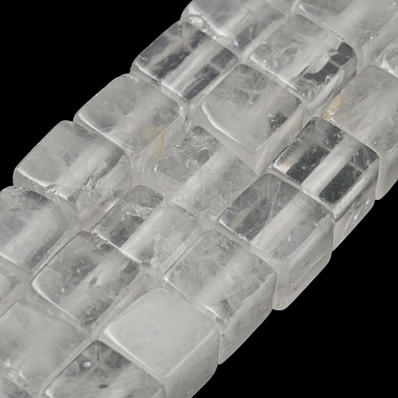 Granos de cristal de cuarzo natural hebras G-Q1008-B20-1