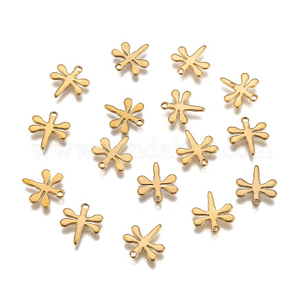 Dragonfly 304 Stainless Steel Charms STAS-M208-08-1