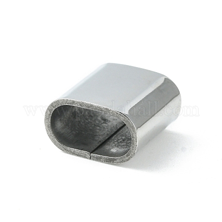 304 charms per diapositive in acciaio inossidabile / perle scorrevoli STAS-C016-03P-1