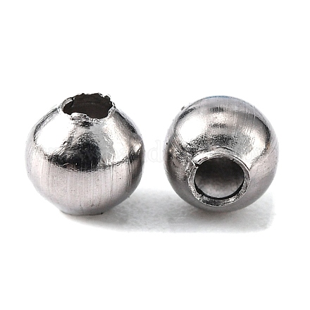 Perles rondes en 304 acier inoxydable STAS-N020-16-4mm-1