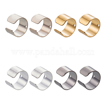 Brass Earring Findings KK-PH0035-26-1