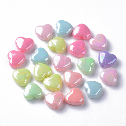 Opaque Acrylic Beads X-MACR-Q239-003-1