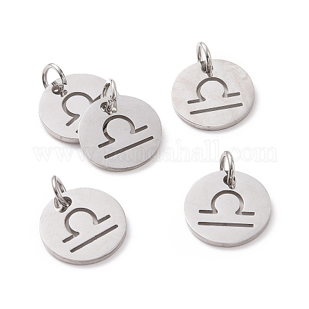 304 Stainless Steel Charms STAS-Q201-T445-7S-1