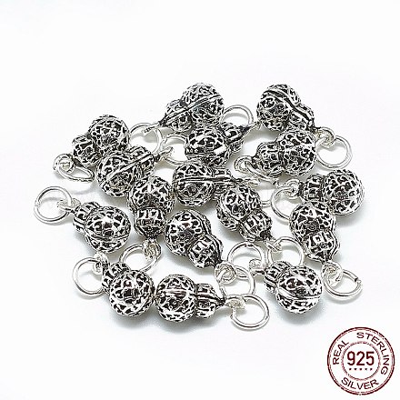 Thailand 925 Sterling Silver Charms STER-T002-39AS-1