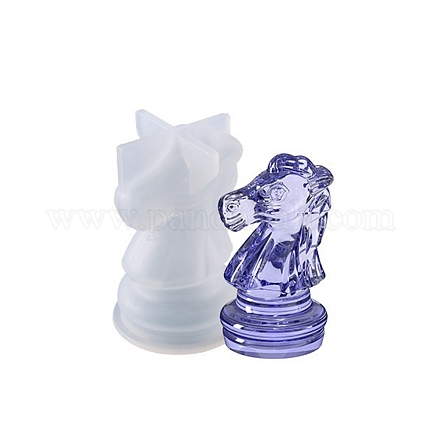 Moldes de silicona de ajedrez diy DIY-P046-05-1