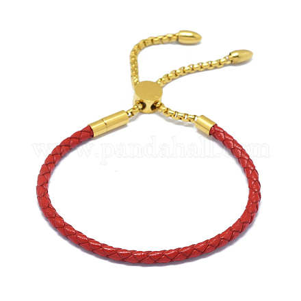 Adjustable Leather Cord Bracelets BJEW-I242-05A-1