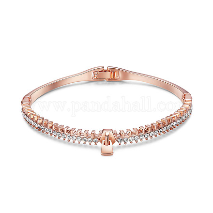 Shegrace elegante braccialetto placcato in vero oro rosa JB249A-1
