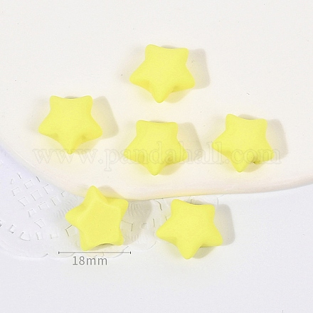 Undurchsichtigen Cabochons&nbsp;RESI-WH0026-103H-1