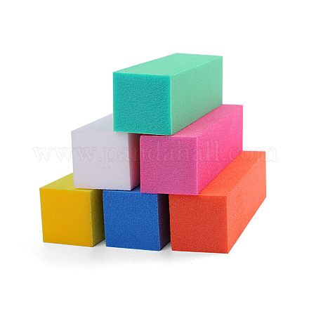Four-sided Sponge Sanding Nail File Buffer Block MRMJ-F001-20-1