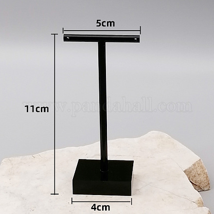 T Shaped Acrylic Earring Display Stand CON-PW0001-146C-02A-1