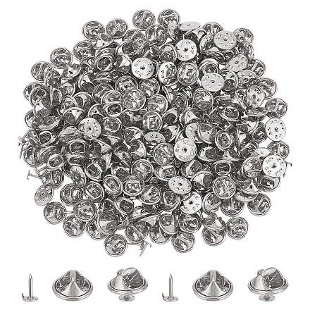 BENECREAT 200 Sets Iron Butterfly Clutch Pin IFIN-BC0001-19P-1