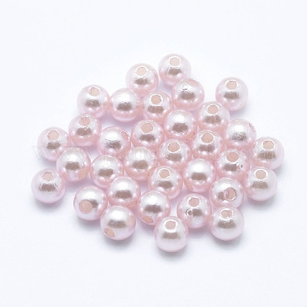 Imitation Pearl Acrylic Beads PL609-23-1