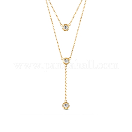 Многоуровневые ожерелья shegrace 925 из стерлингового серебра JN958C-1