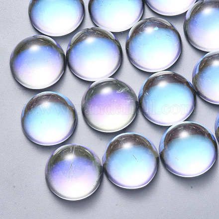 Cabochons de cristal transparente GLAA-S190-013A-D01-1