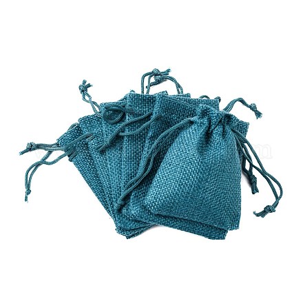 Bolsas de embalaje de arpillera bolsas de lazo ABAG-Q050-7x9-17-1