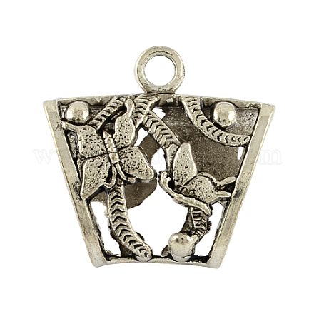 Bricolage pendentif écharpe liens de suspension de style tibétain TIBE-30054-AS-RS-1