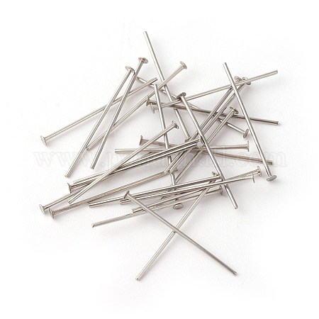 Wholesale 304 Stainless Steel Flat Head Pins 