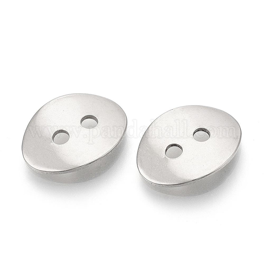 Wholesale Tarnish Resistant 201 Stainless Steel Buttons