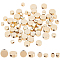 Brass Beads, Long-plating, Heart, Real 14K Gold Plated, 4.8x5.8x3mm, Hole: 1.2mm, 80pcs/box